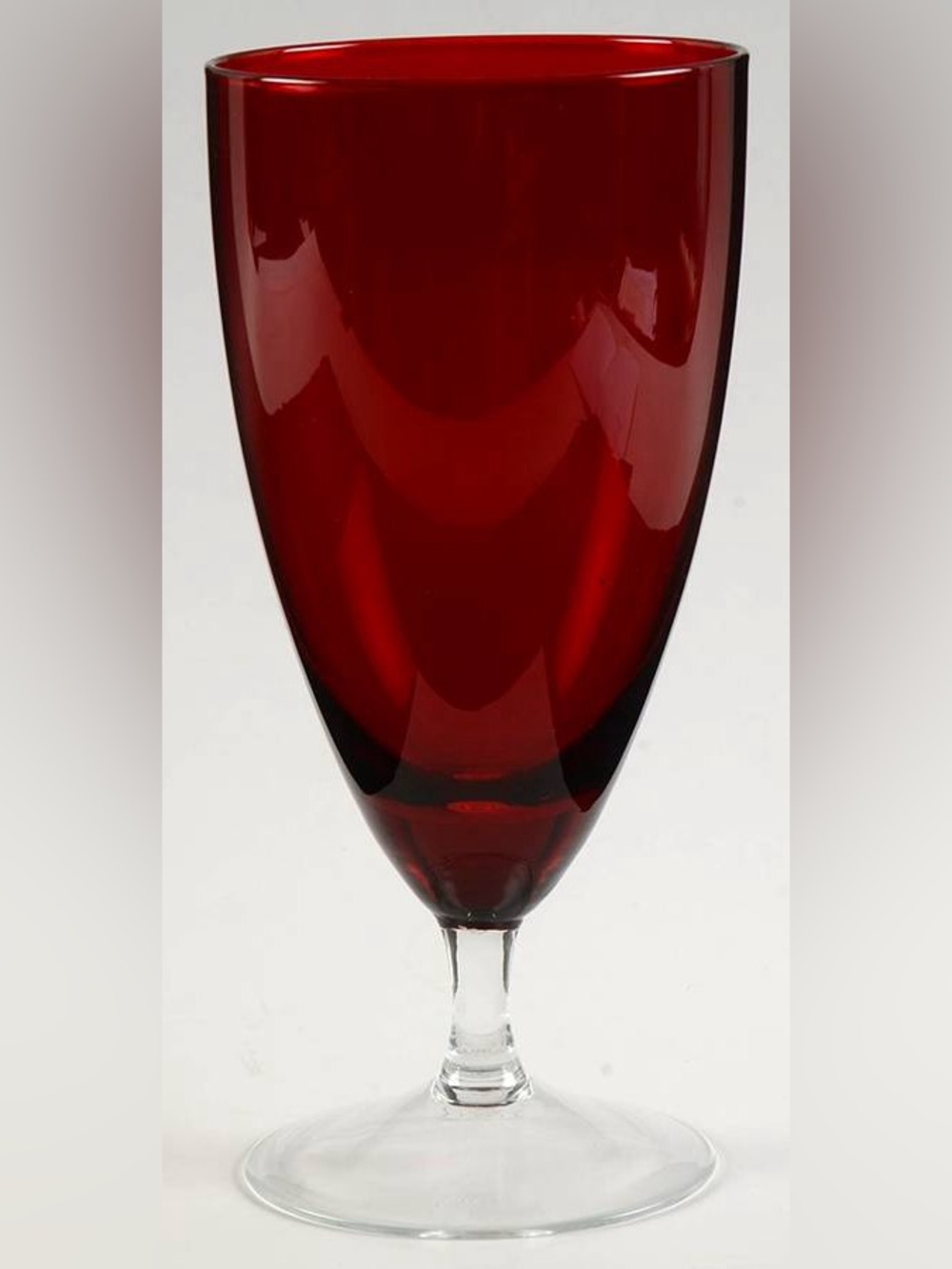 Lenox Holiday Gems Ruby Red Water Goblets – Set of 3 – Elegant Holiday Glasses